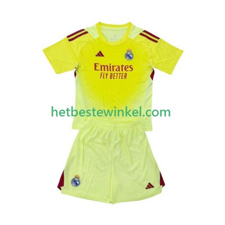 Real Madrid Voetbalshirts Doelman Kind Vierde 2025-26